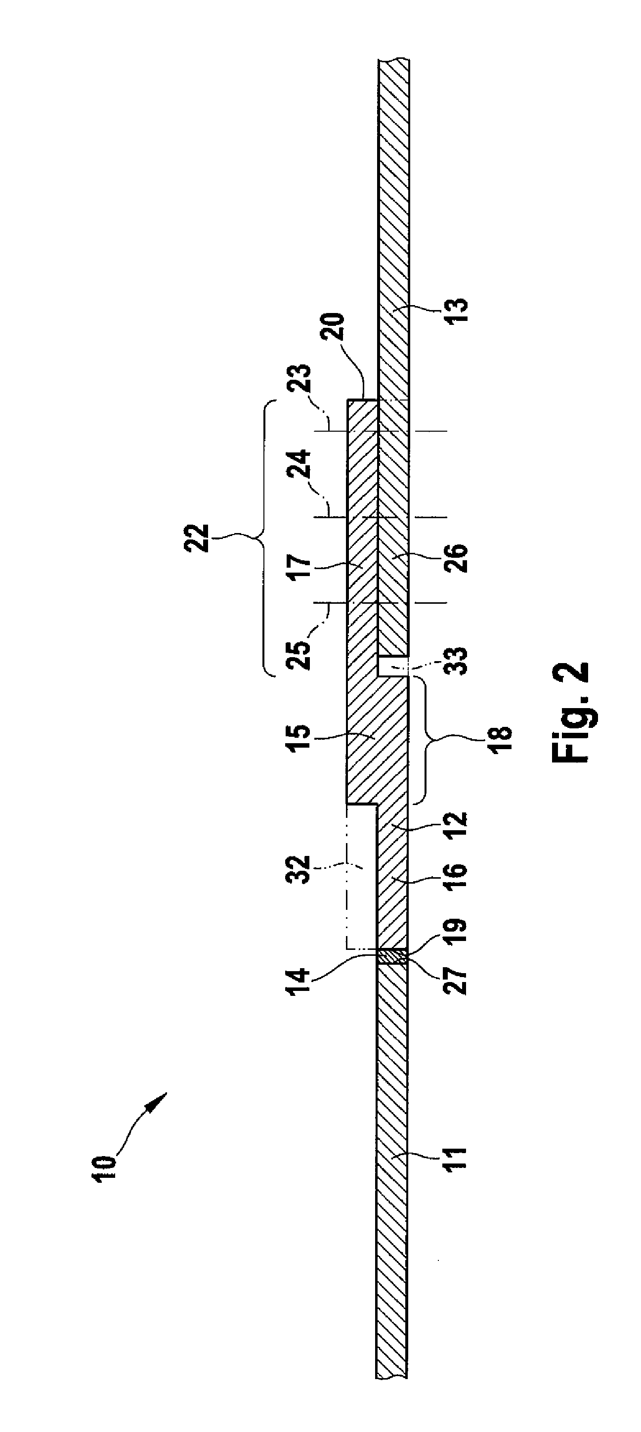 Method for producing a composite skin in the field of aeronautics and astronautics