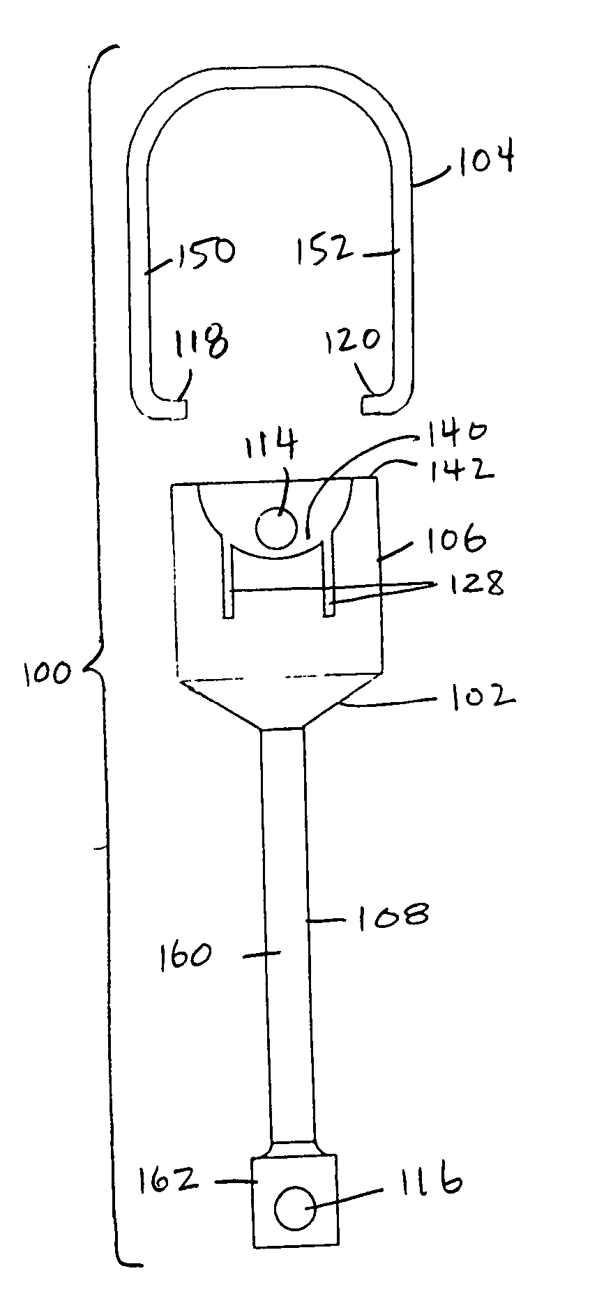 Stapedial prosthesis and method of implanting the same