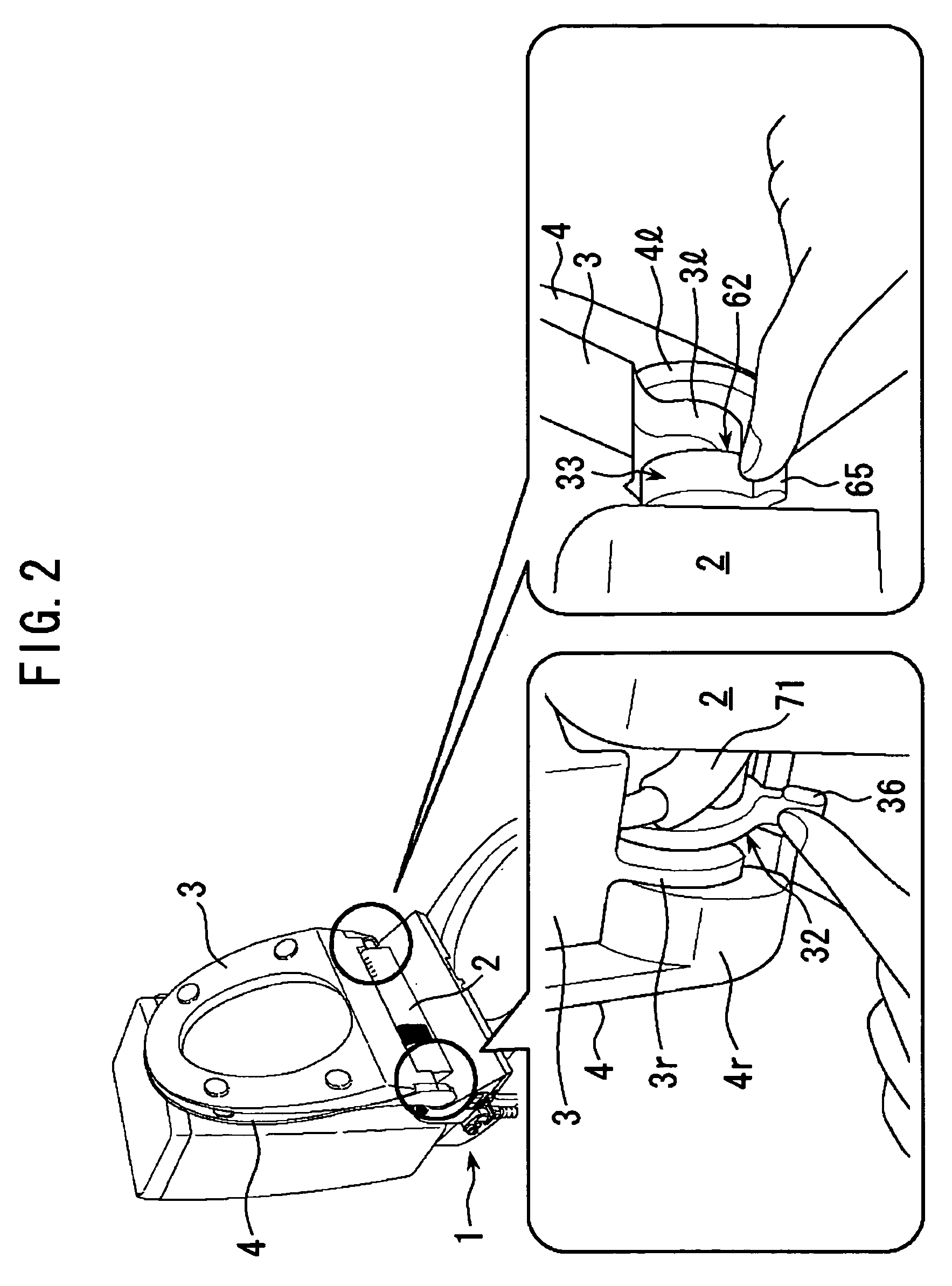 Opening/closing device for toilet seat or toilet lid, and transmission unit for the device