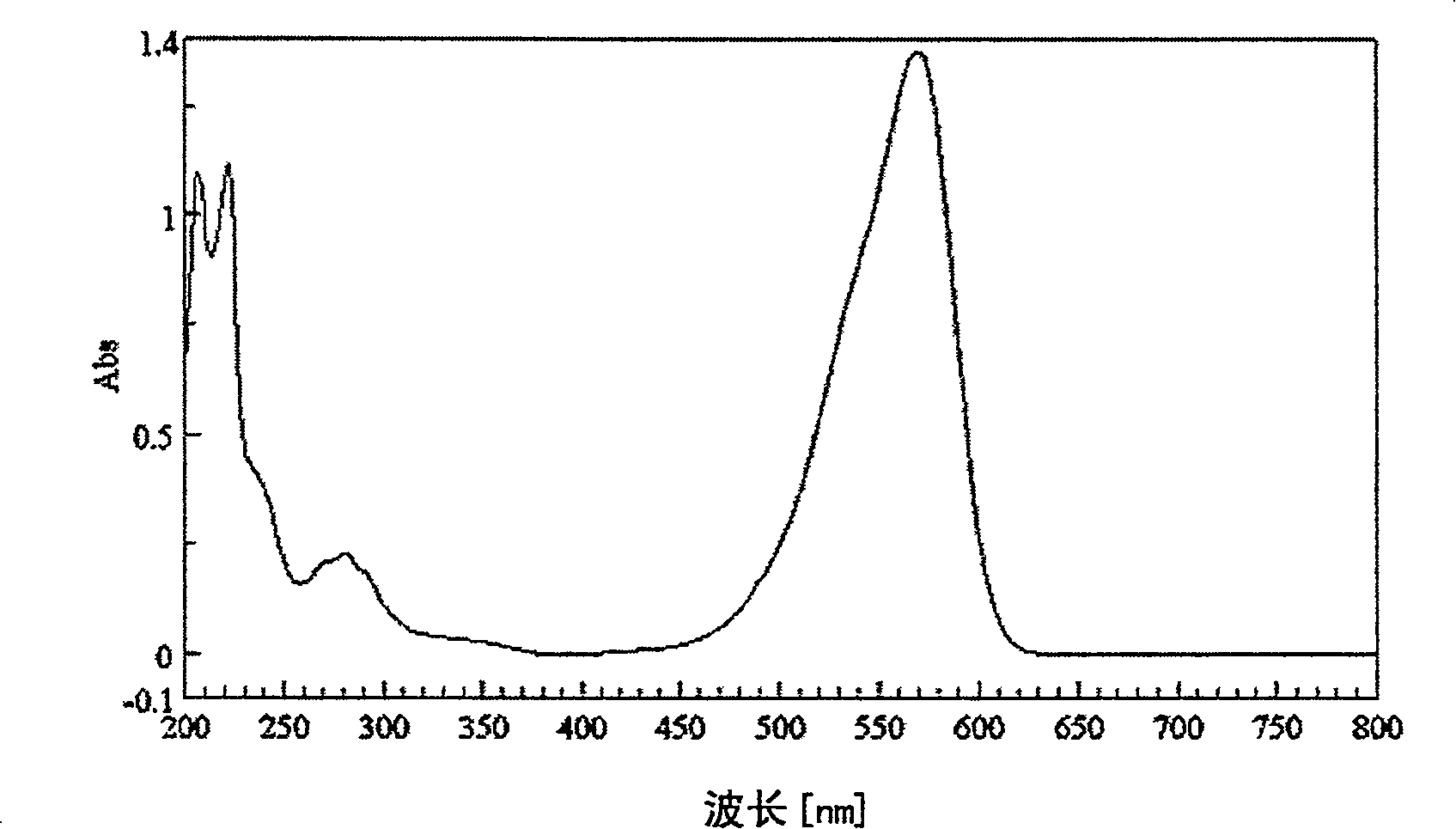 Indolyl styrene salt compound, high density recording medium including said compound and its preparing method