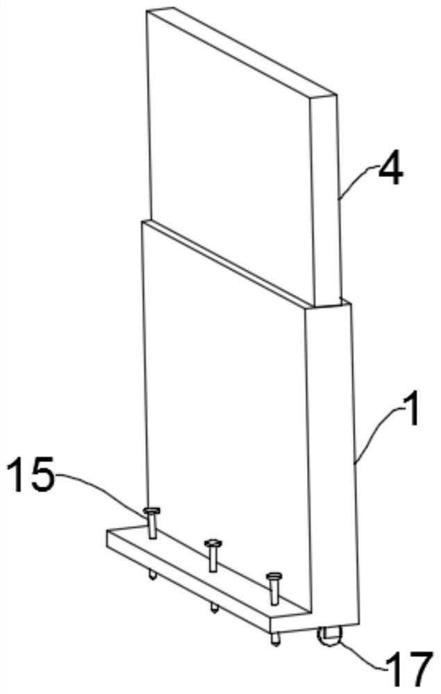 An anti-falling device for urban bridge construction