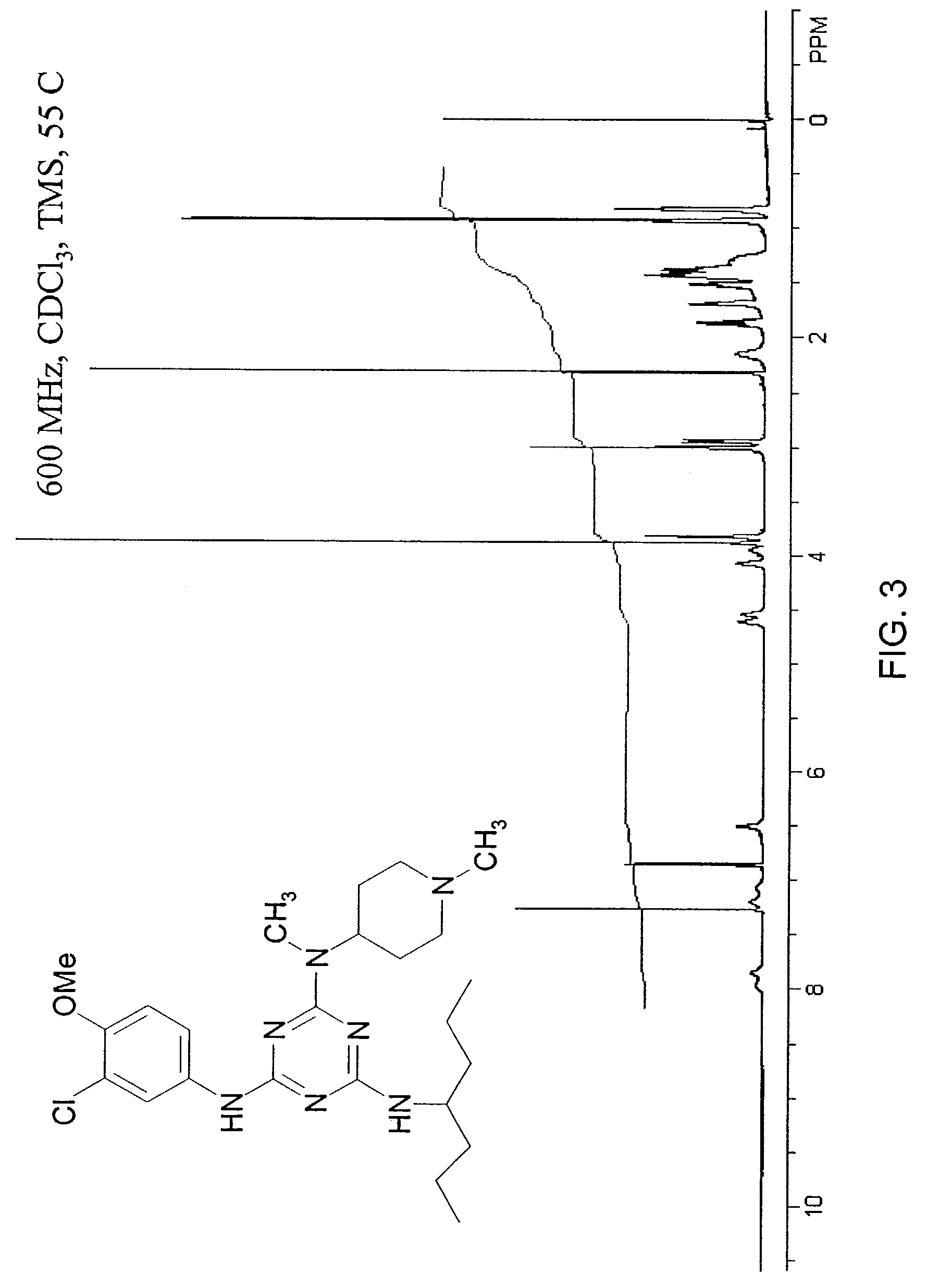 Methods and compositions of novel triazine compounds