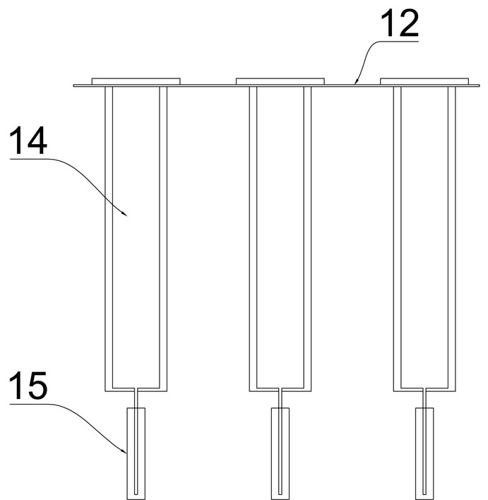 Flue gas separation and purification system for producing electronic-grade sulfuric acid