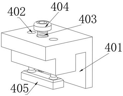 A mounting base for installing and fixing a vacuum pump