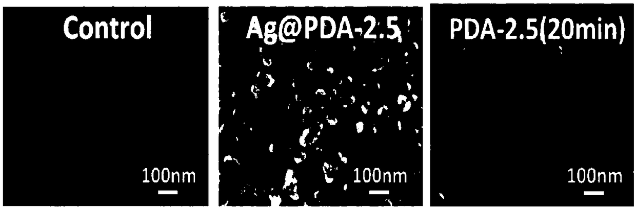 Preparation method for antibacterial contact lens