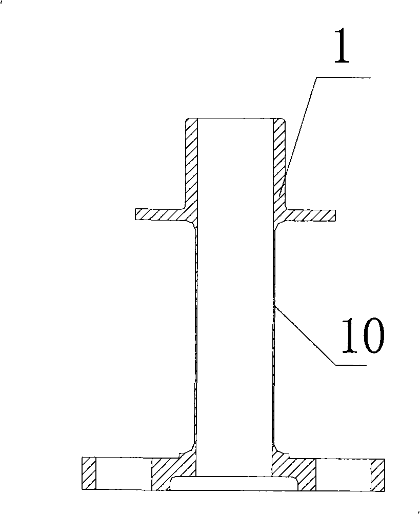 Finishing method for abrasive wheel for grinding electro-hydraulic servo valve tube spring thin wall