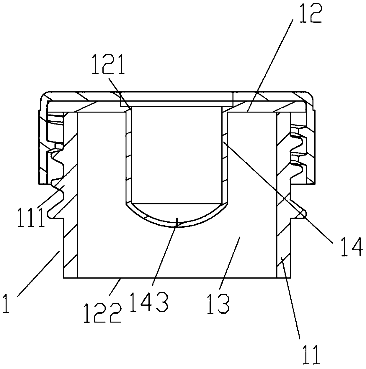 Pinching-type stretchable cover