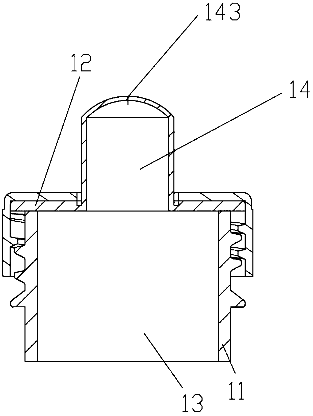 Pinching-type stretchable cover