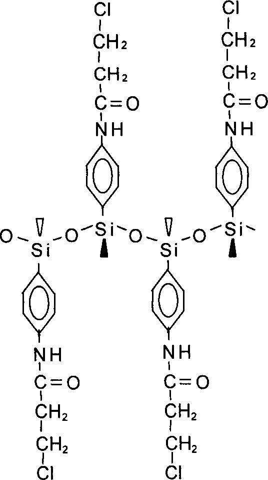 Nano lamina compound with regular arranged amino radicles