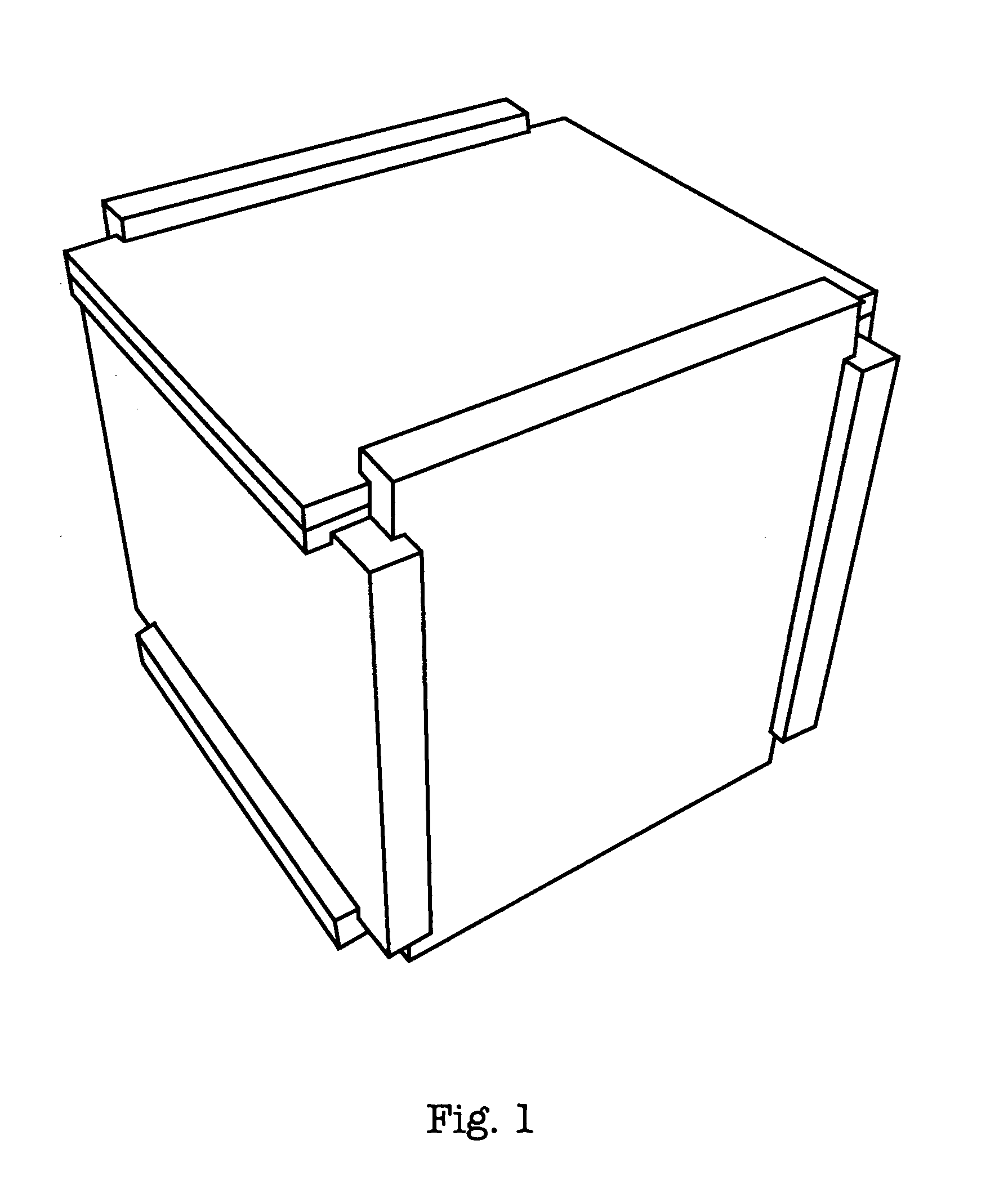 Joint building system for box structures