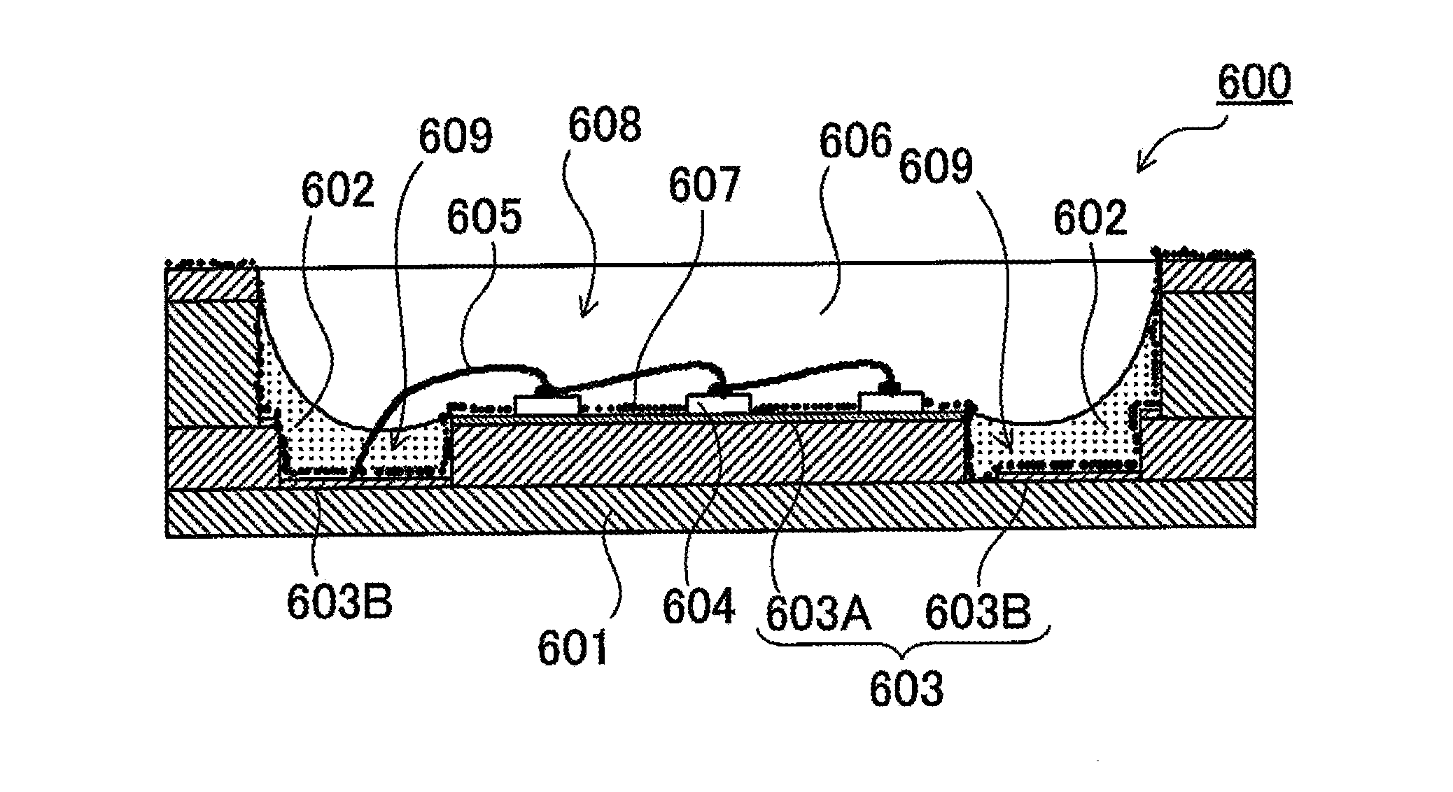 Light emitting semiconductor device and method of manufacture thereof