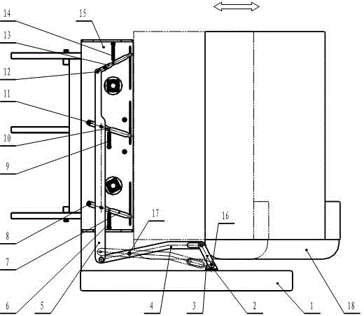 Isolation baffle mechanism of bypass switch