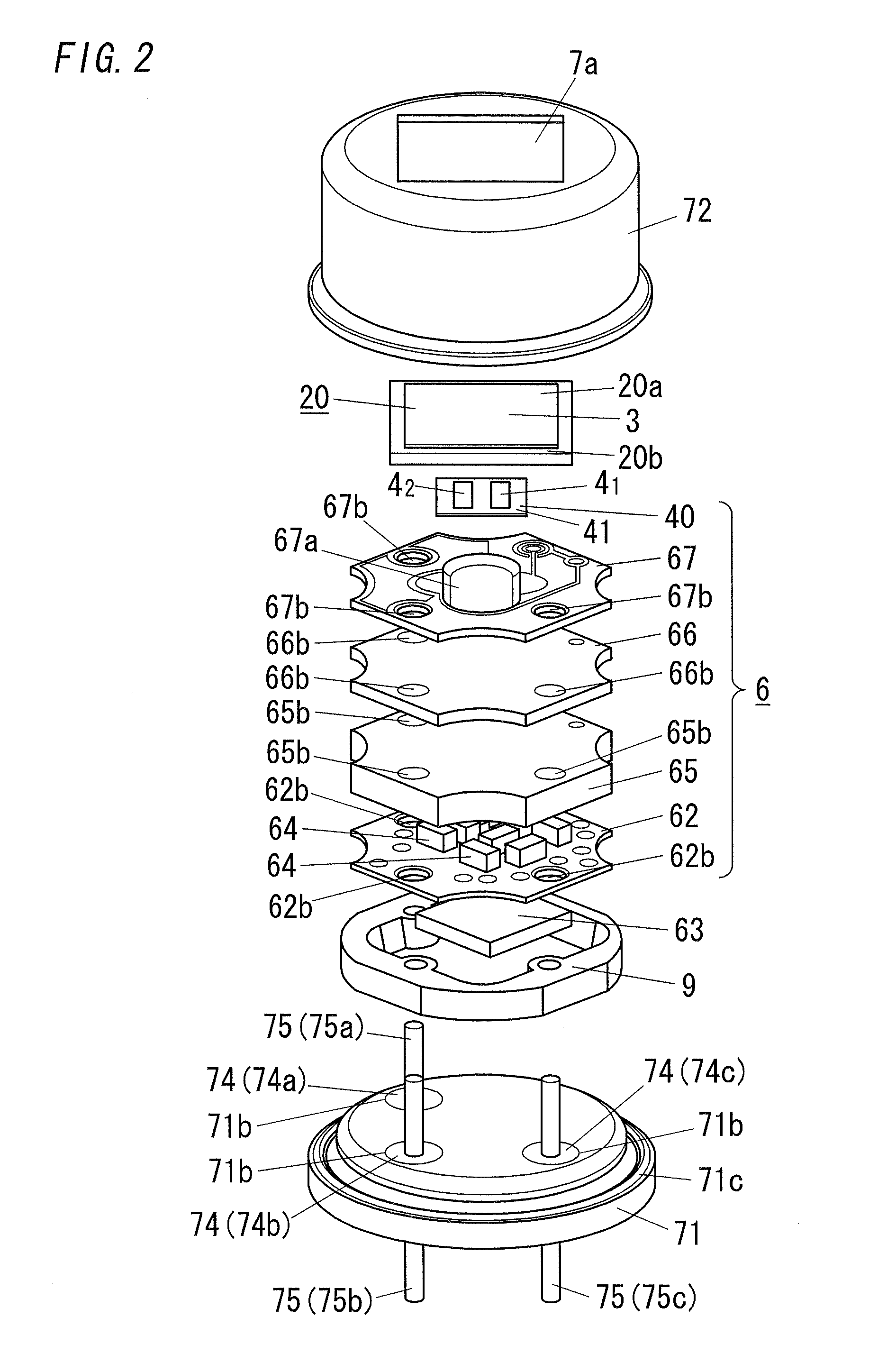Infrared gas detector and infrared gas measuring device