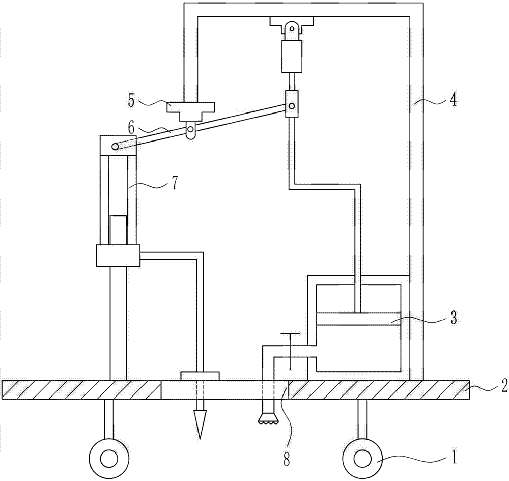 Multi-functional planting device for environment-friendly road greening