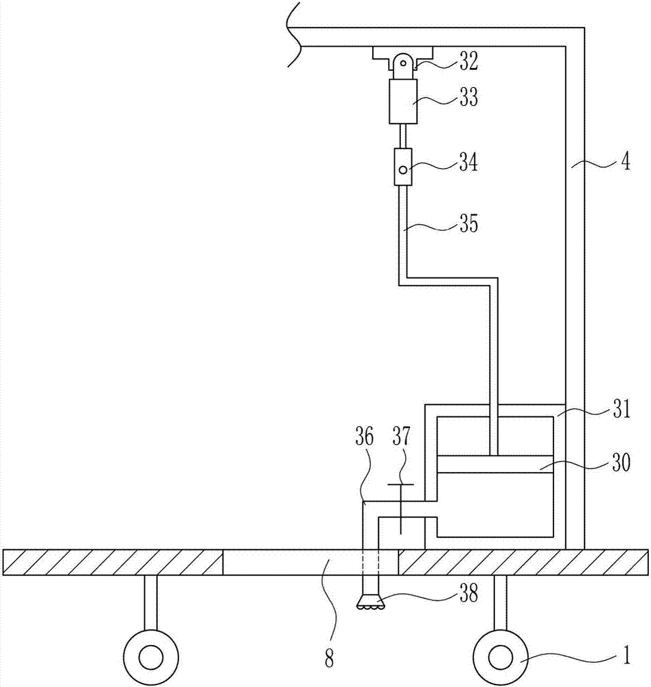 Multi-functional planting device for environment-friendly road greening