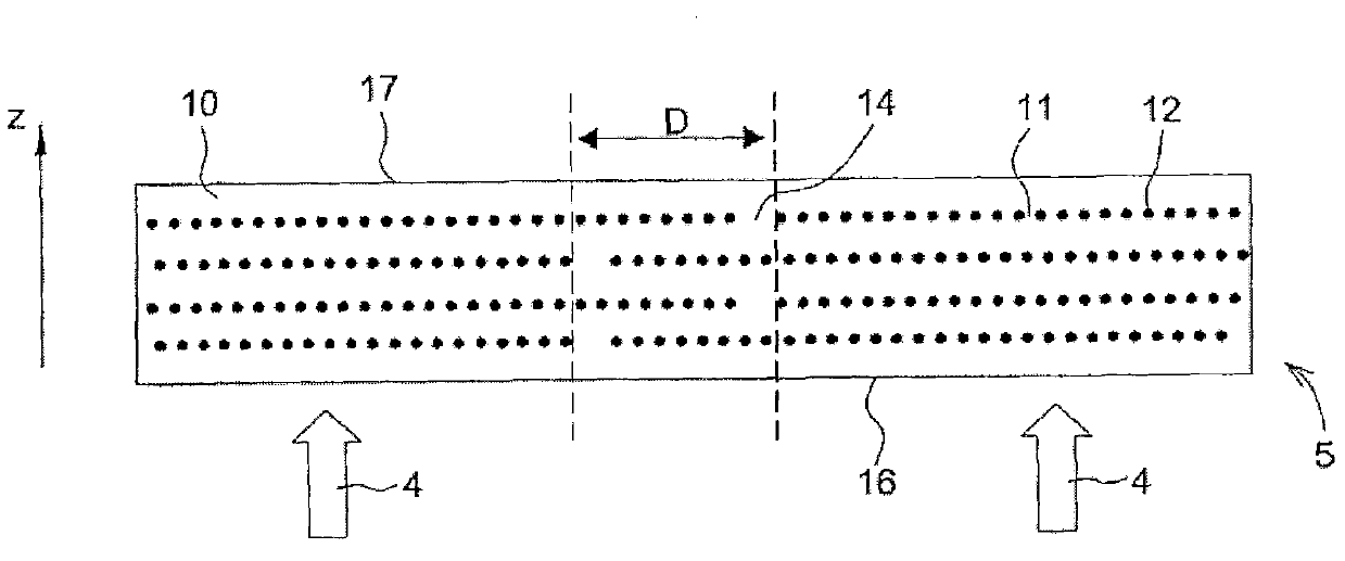 Deformable reflecting membrane for reconfigurable reflector and antenna having the same