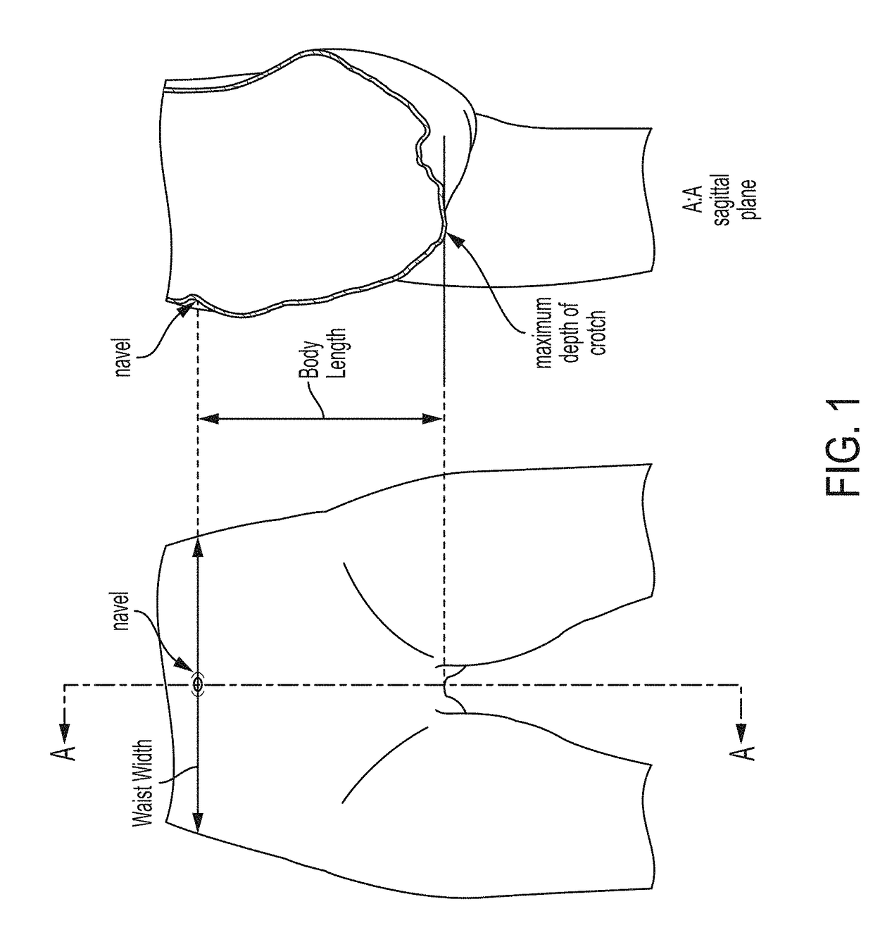 Length-to-waist silhouette(s) of absorbent article(s) comprising beamed elastics