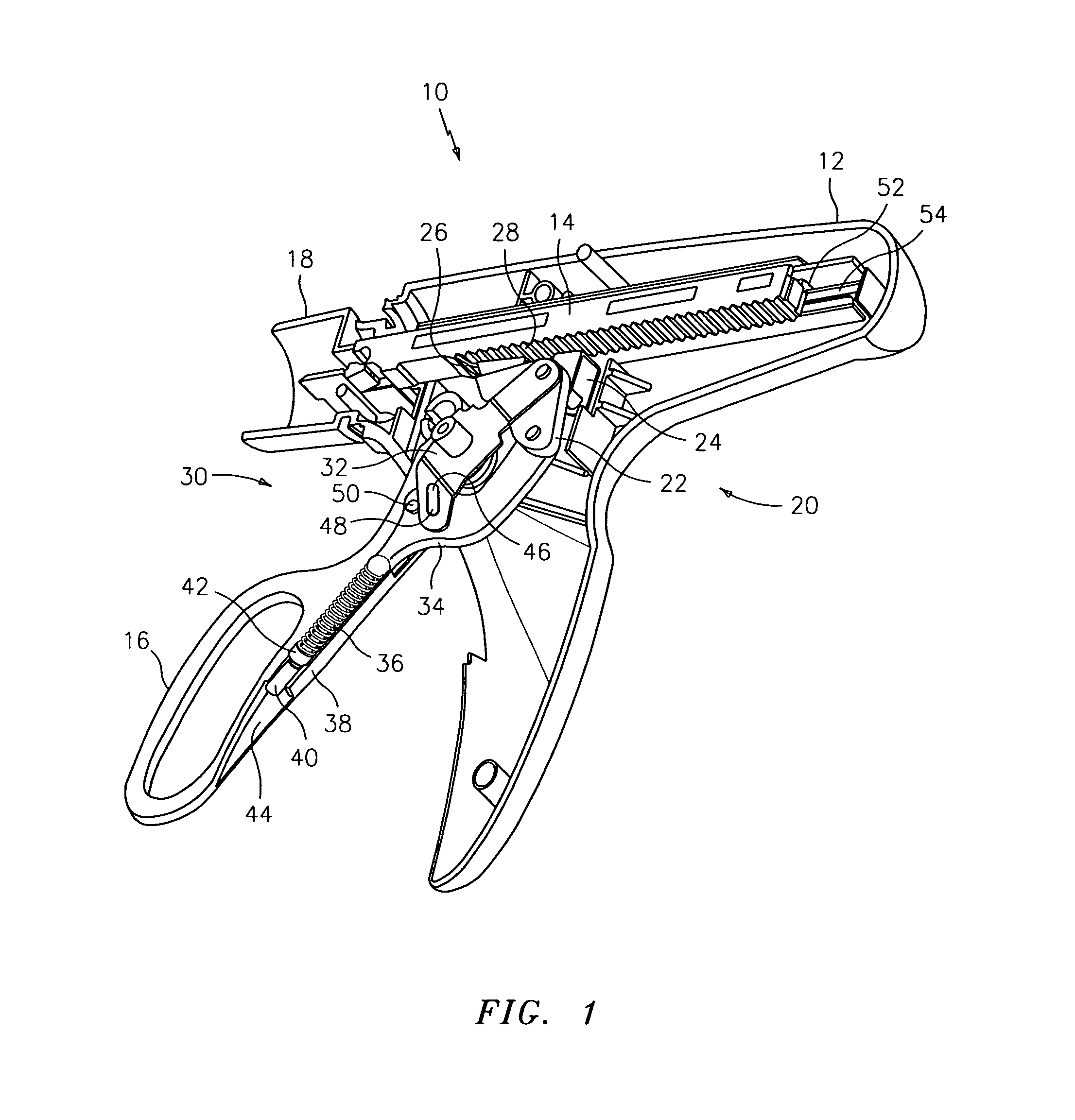 Method and force-limiting handle mechanism for a surgical instrument