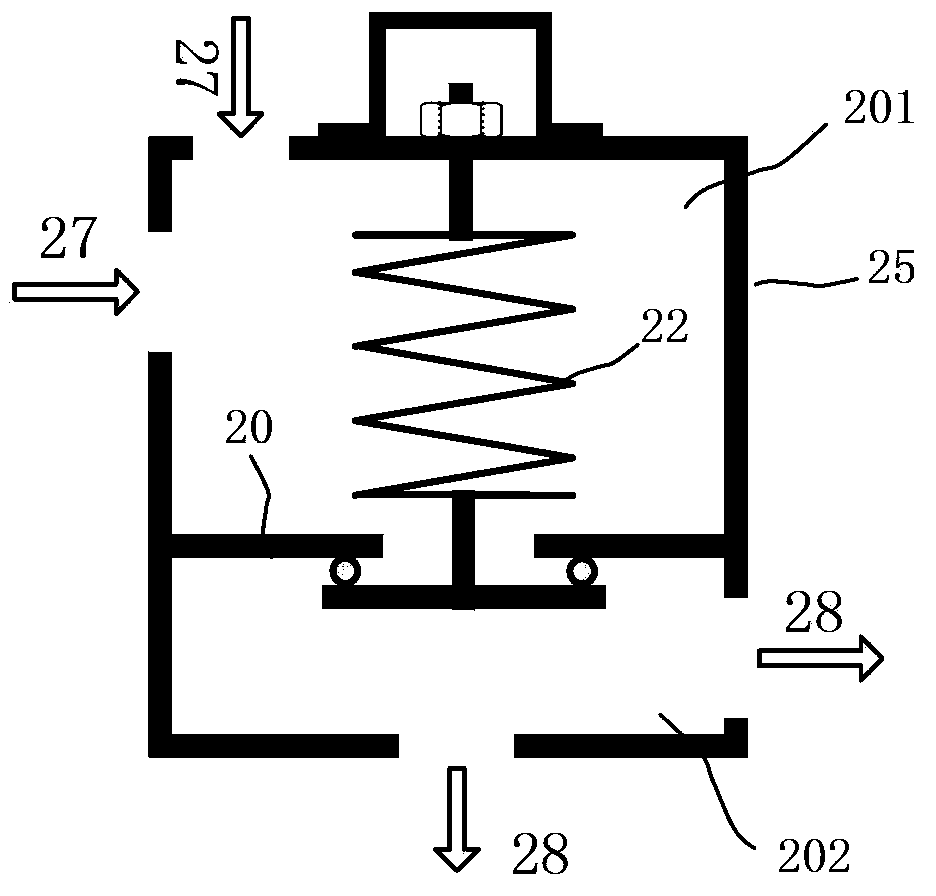 Superconducting magnet pressure release valve and pressure release system
