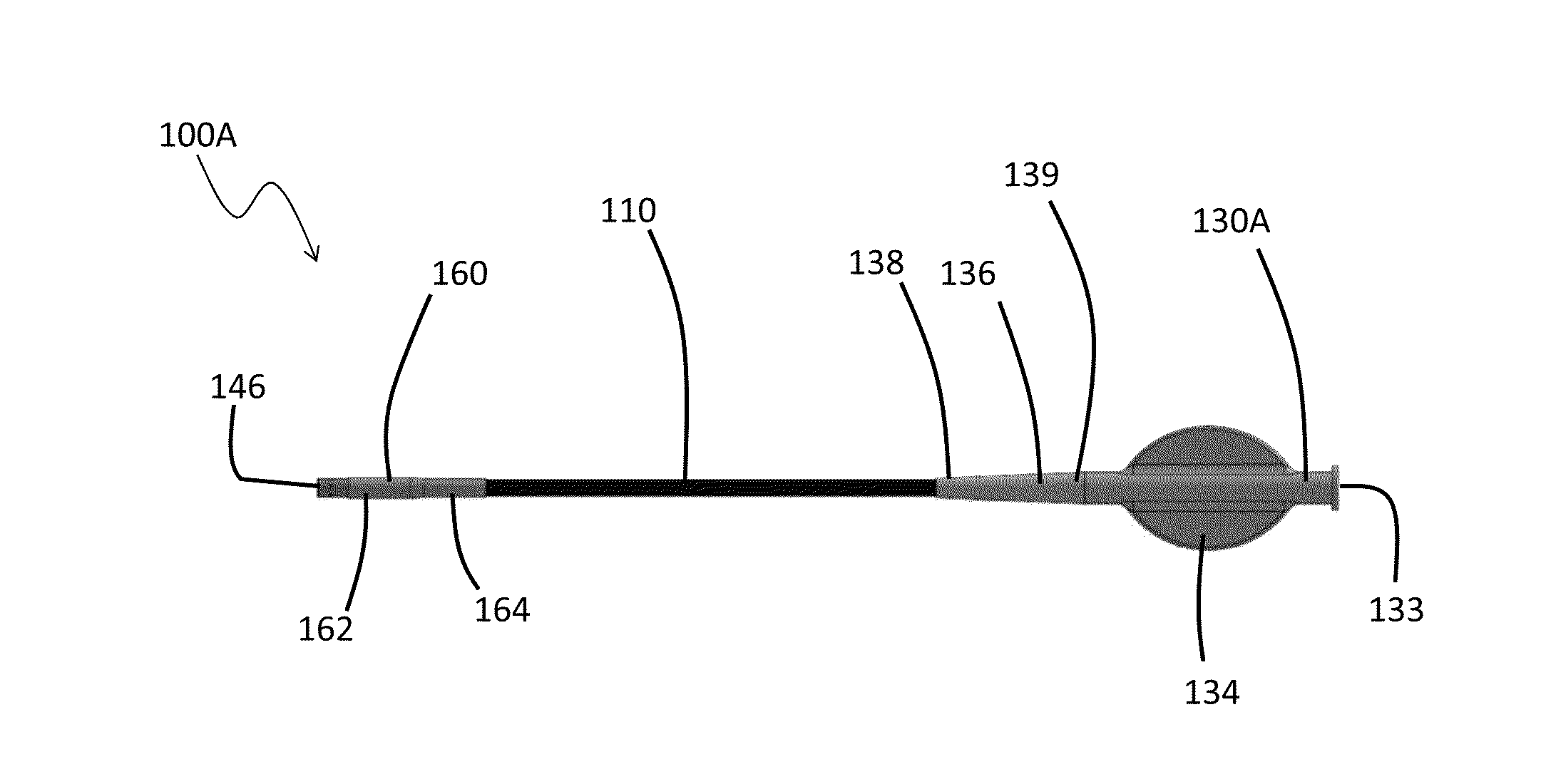 Catheter devices for crossing and treating an occlusion
