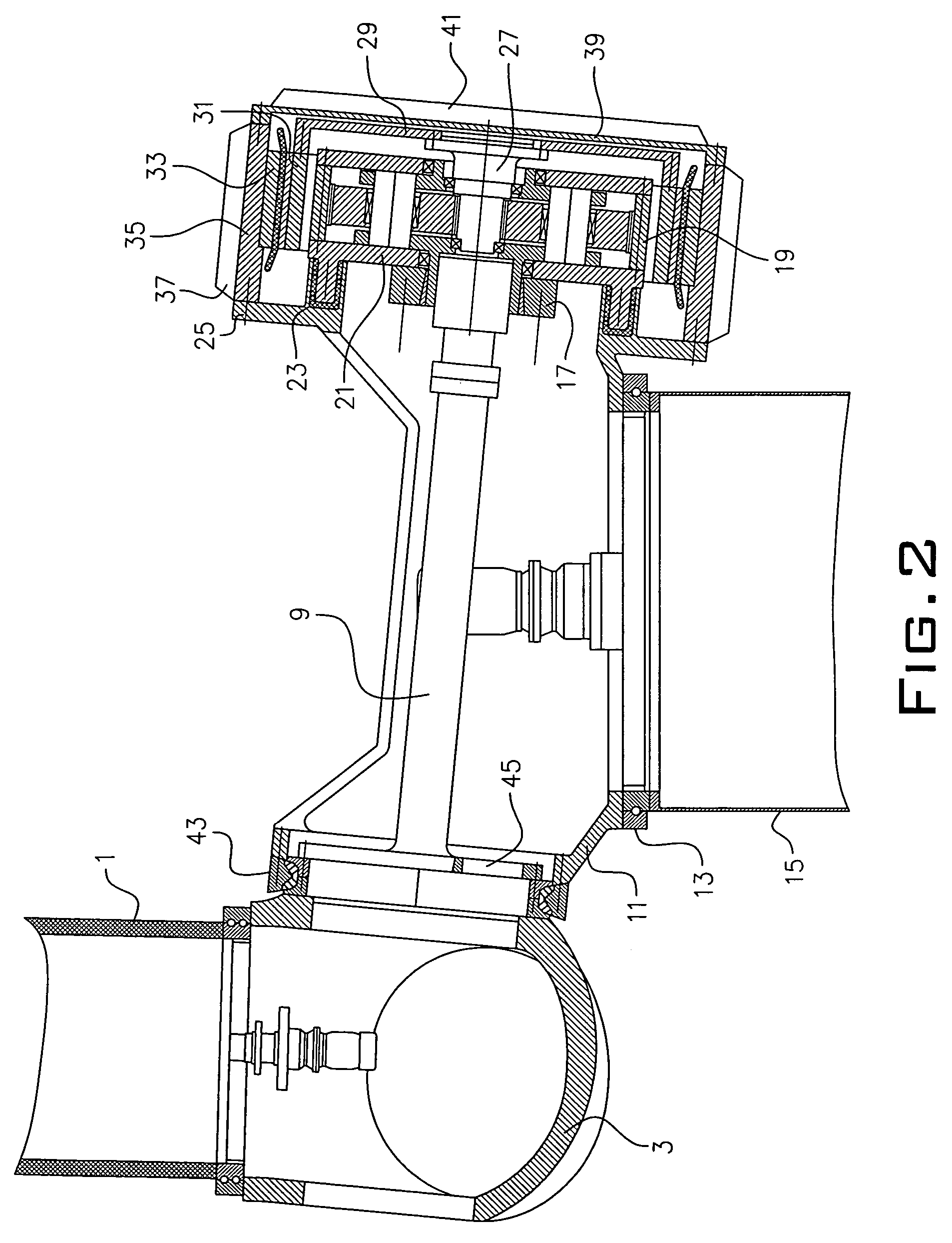 Wind energy installation comprising a concentric gearbox generator arrangement