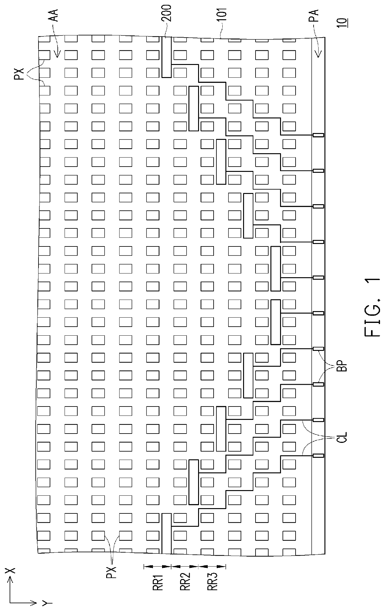 Pixel array substrate