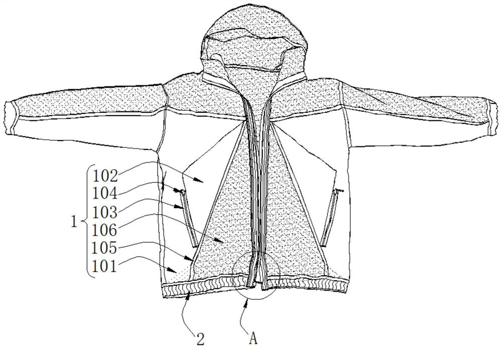 Coat with noctilucent function