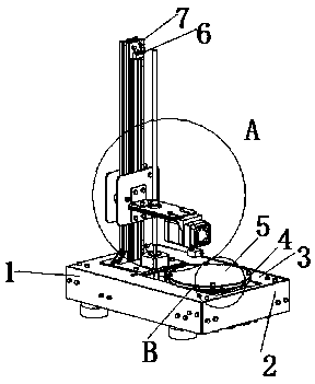 Portable 3D printer based on polar coordinates