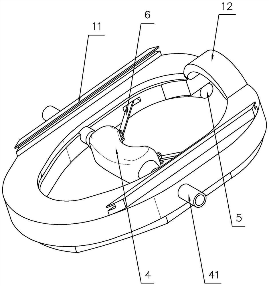 Split anaesthetic mask for anesthesiology department