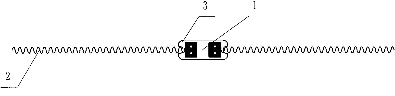 Patch type RFID (Radio Frequency Identification Device) tire electronic tag device and manufacturing and mounting method thereof