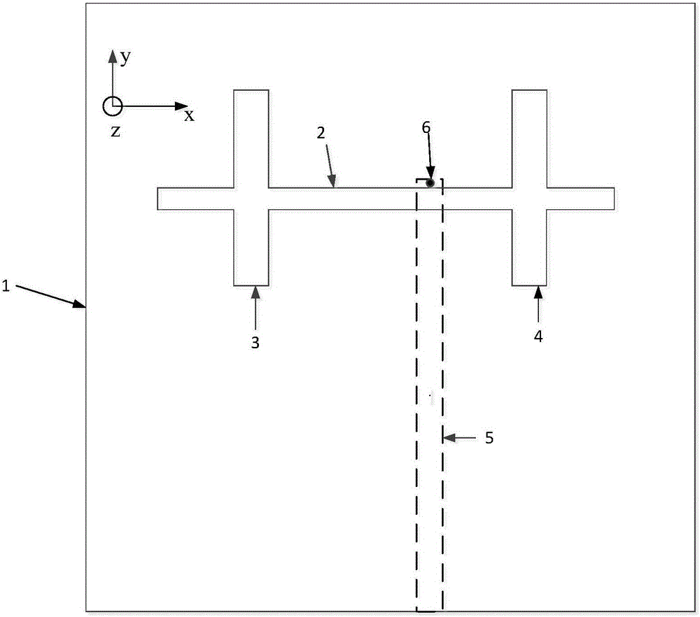 Gain band-notched characteristic filtering antenna