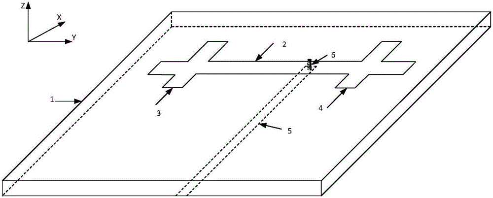 Gain band-notched characteristic filtering antenna