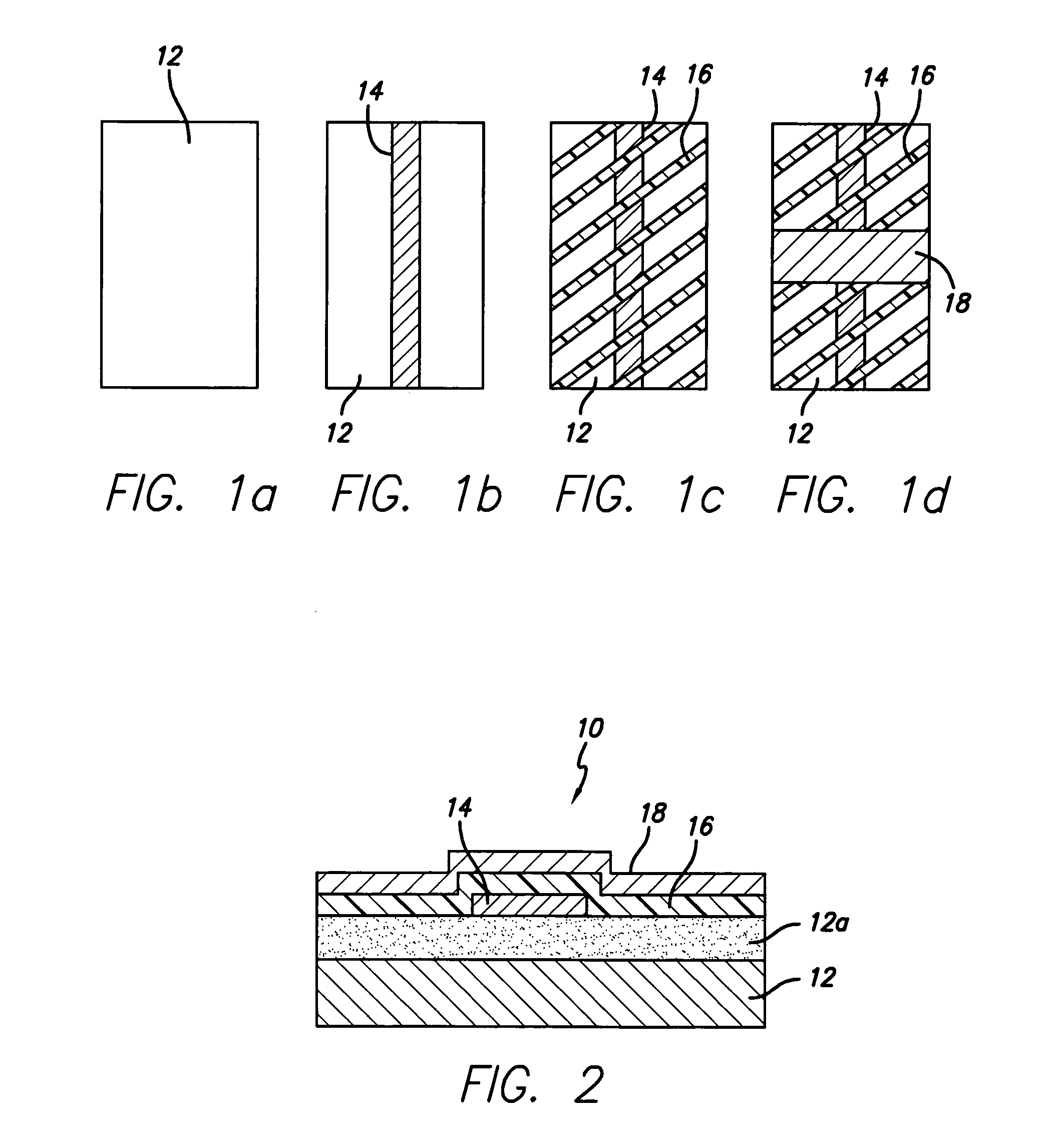 Custom electrodes for molecular memory and logic devices