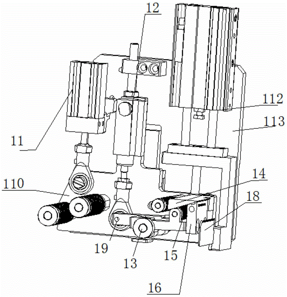 Pole piece winding device and cutting and attaching device