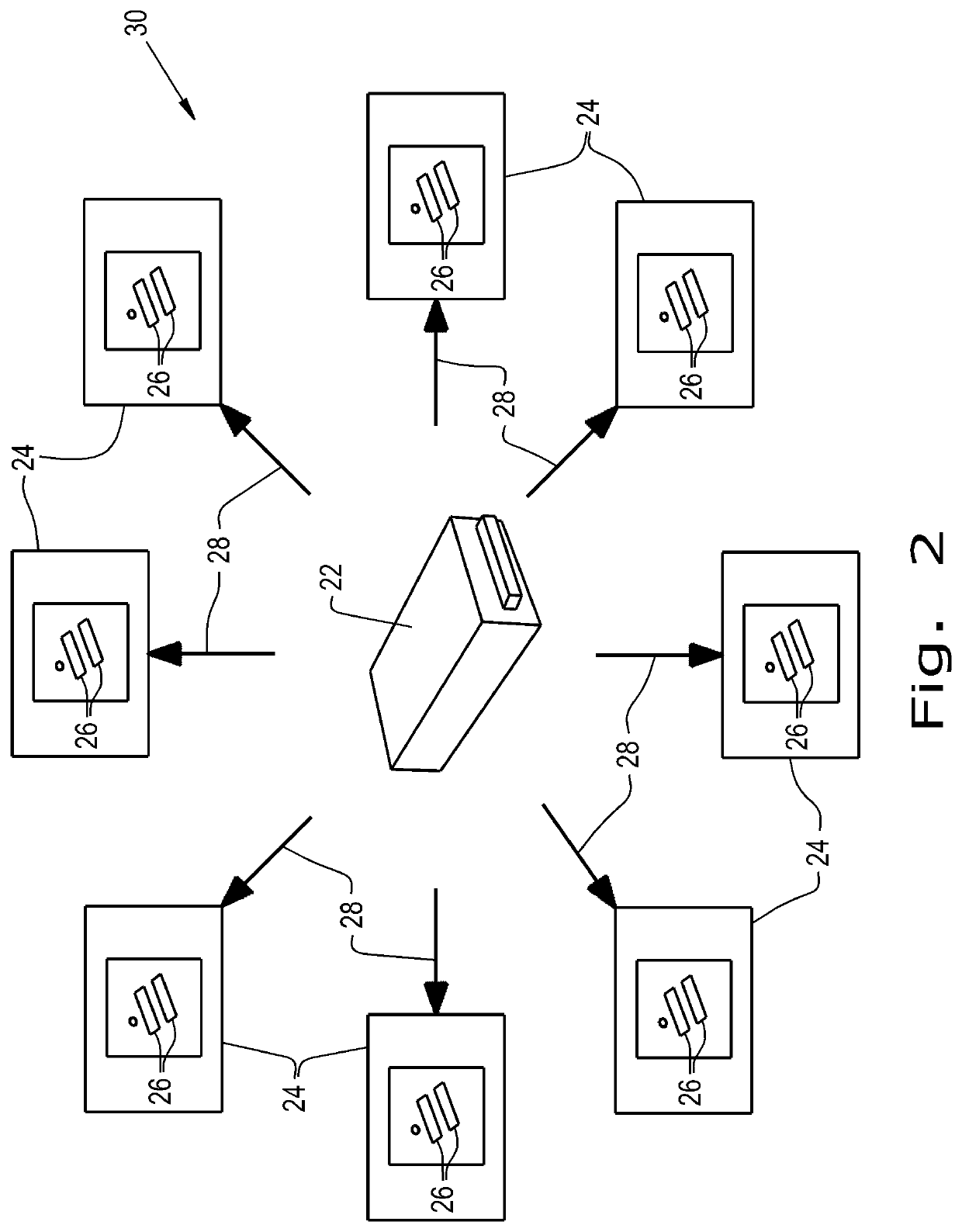 Modular charging system and method of delivering electric power through the same