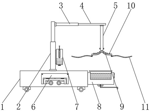 A cold compress device for nasal surgery