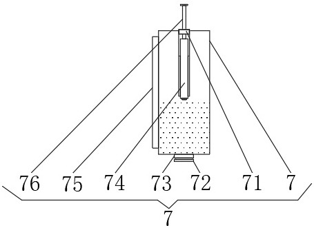 A cold compress device for nasal surgery