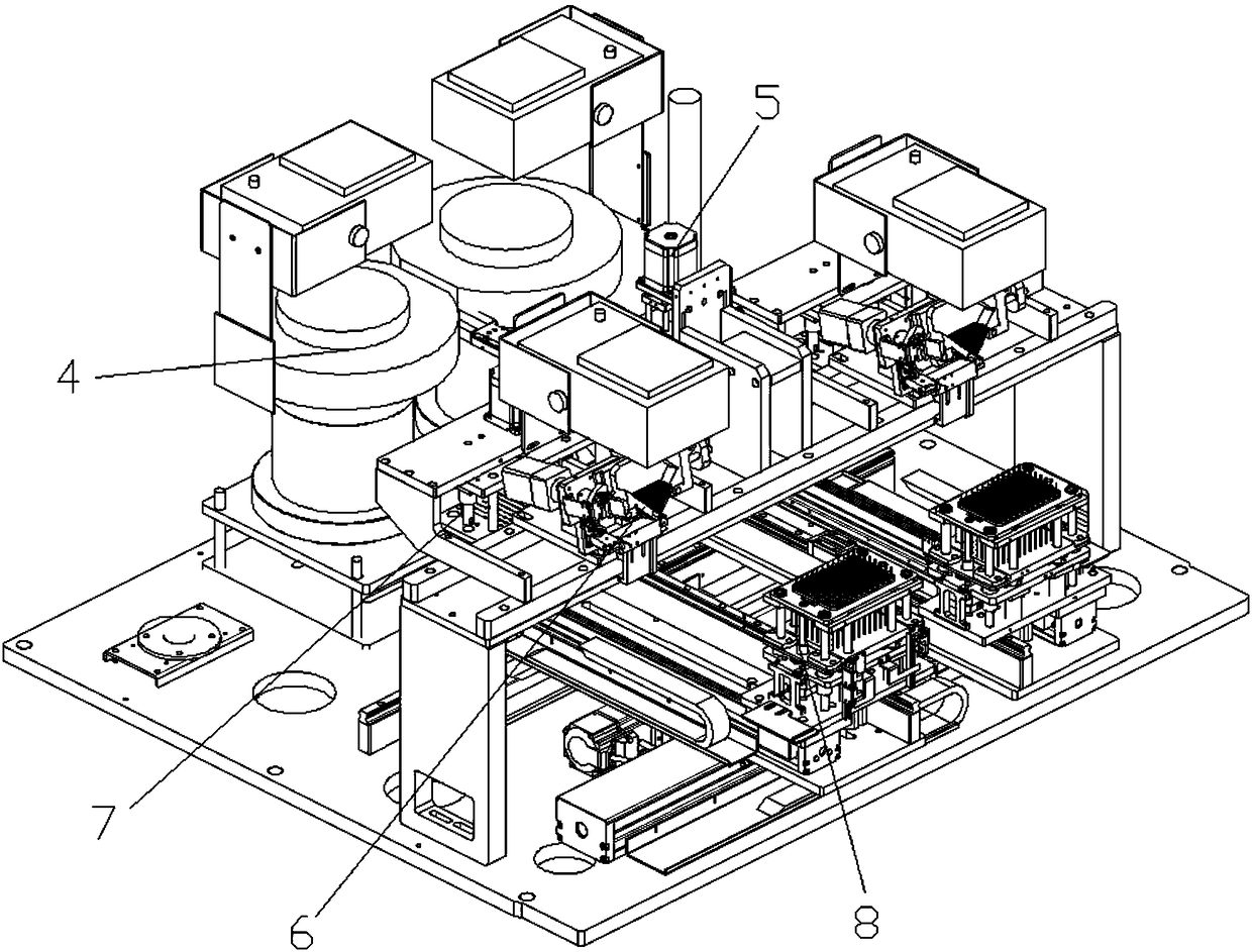 Automatic needle assembling device