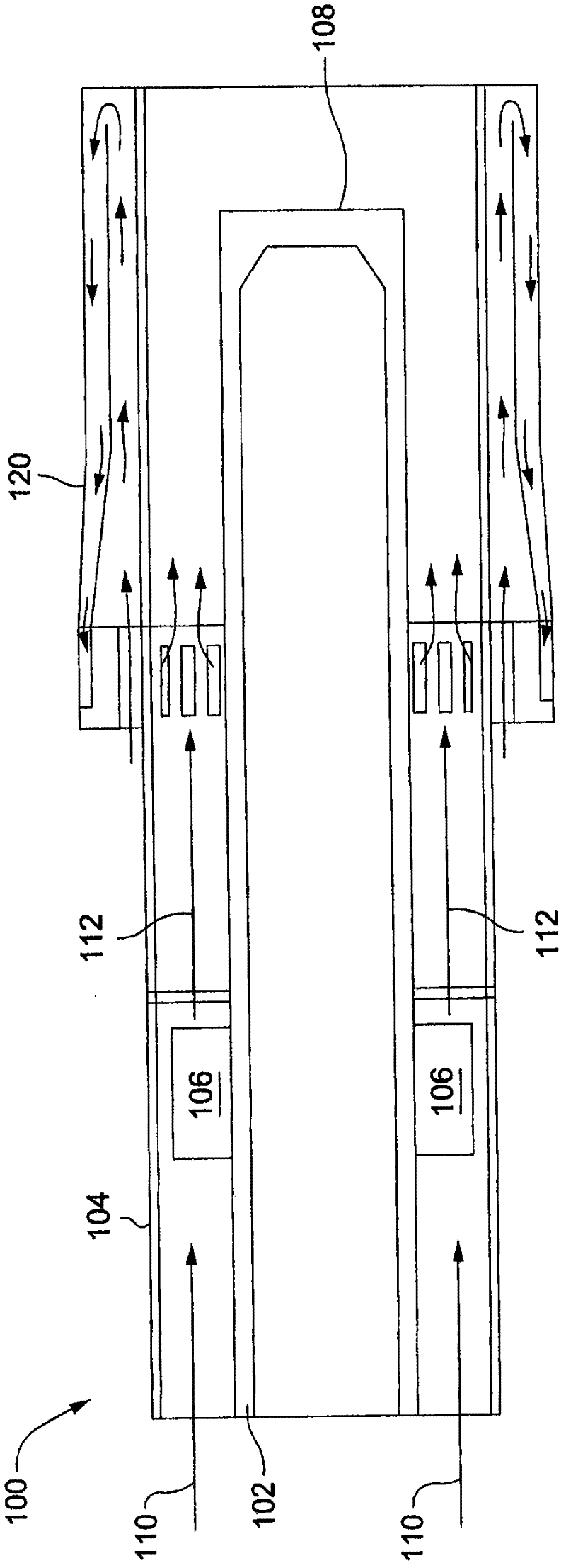 Fuel nozzle with central body cooling system