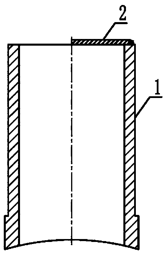 Phase isolated bus contact structure