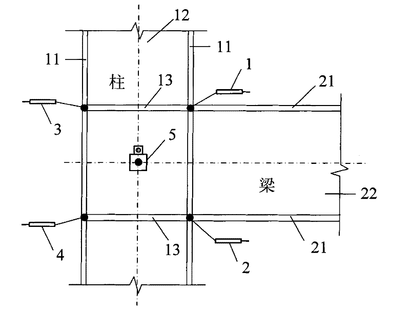 Computer Aided Measuring Method of Steel Frame Beam-column Joint Rotation Angle