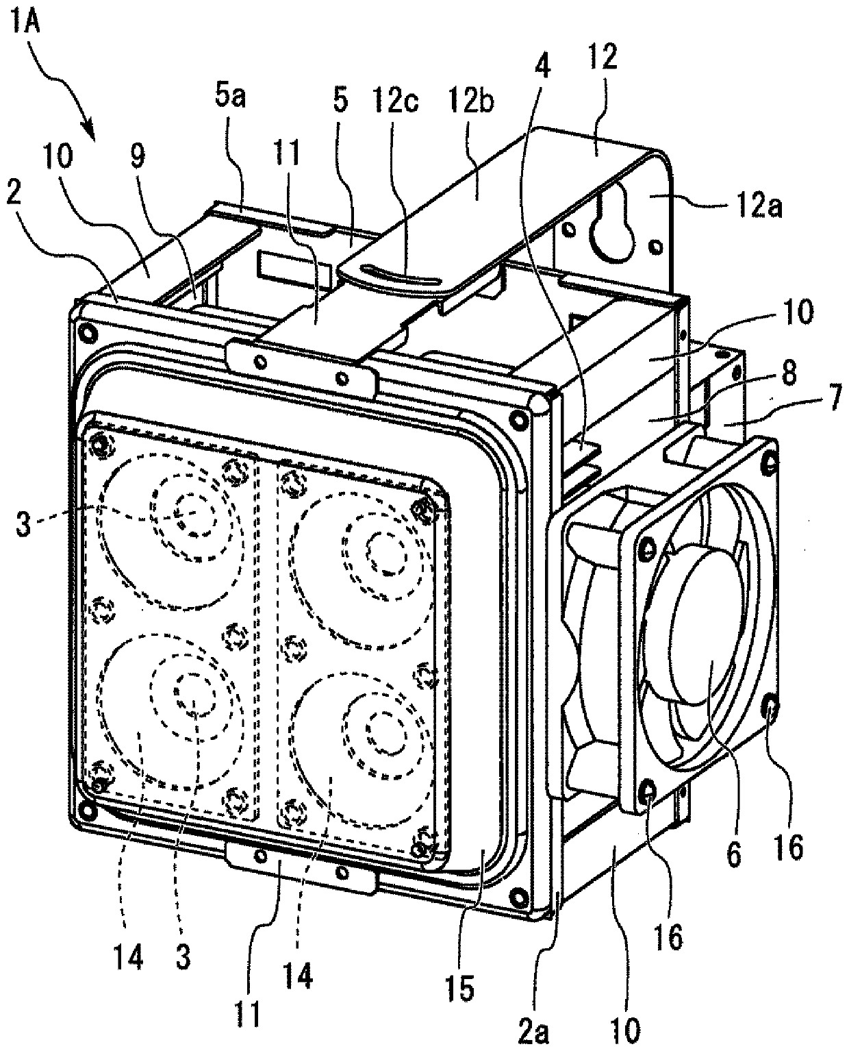Lighting device and linked lighting device