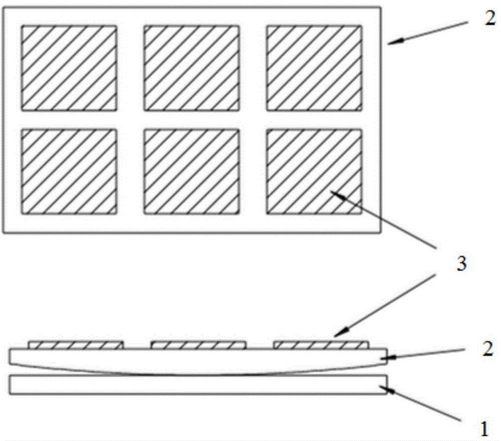Heating plate and soldering method of IGBT (insulated gate bipolar transistor) module