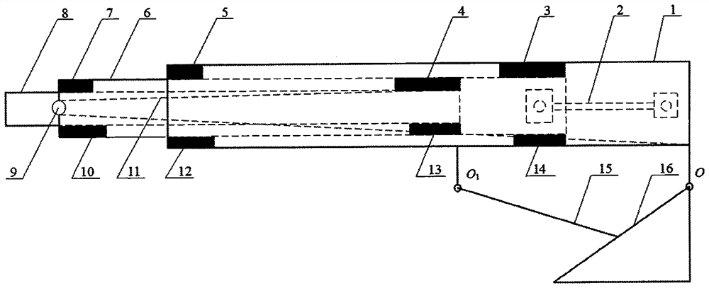 Split iteration method for solving kinetic equation of flexible beam system