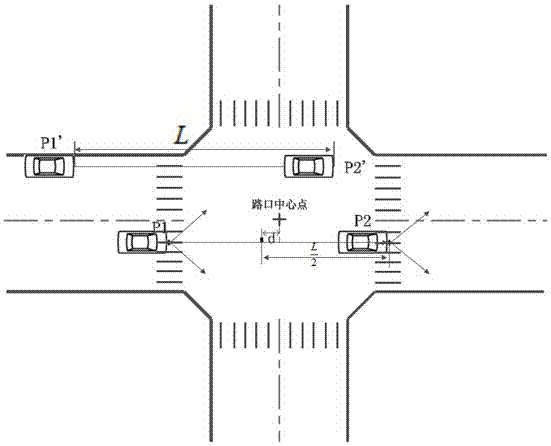 System and method for dead reckoning correction of mobile robot based on straight intersection detection