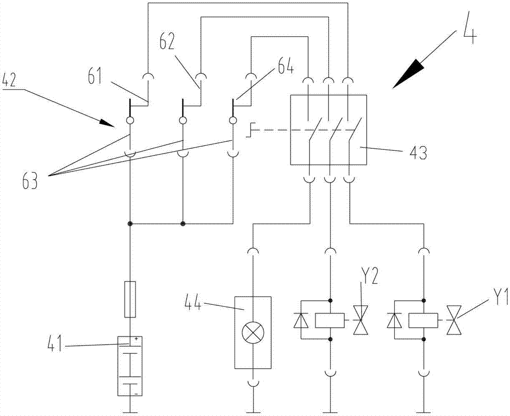 Automatic positioning valve of hydraulic rotary device, rotary hydraulic system and engineering machinery