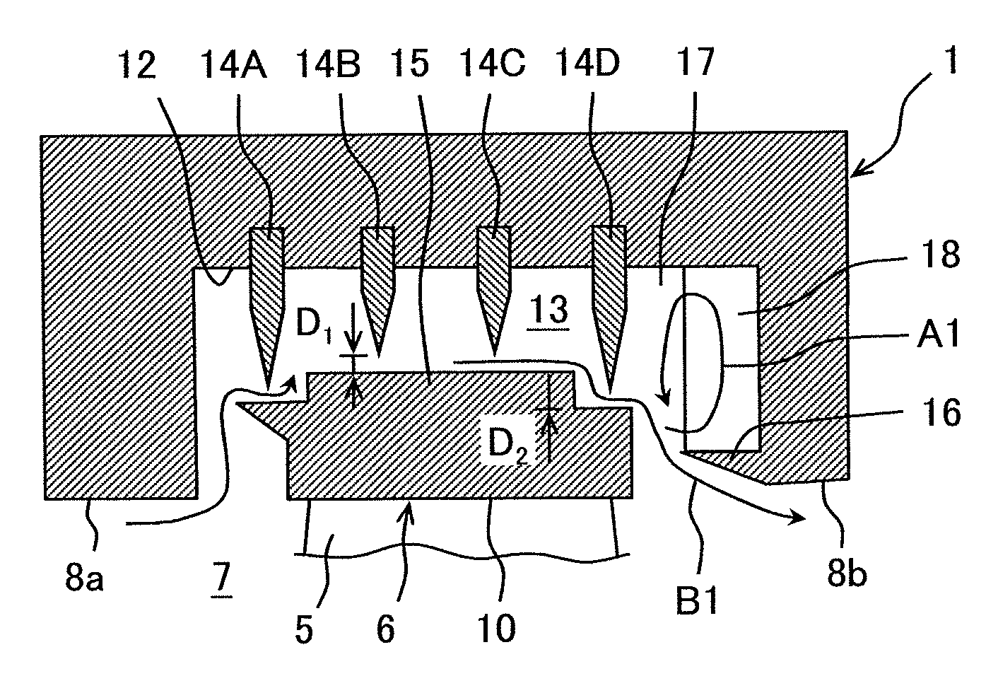 Axial flow turbine