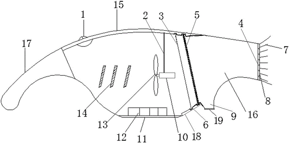 Handheld type hair collecting device and application thereof