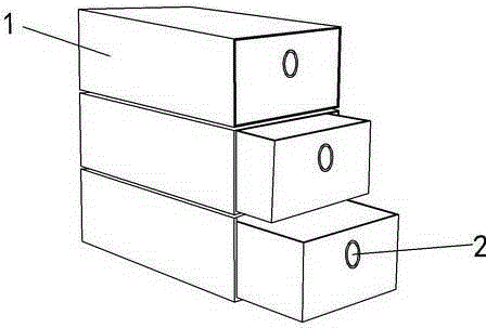 Drawer-type shoe box