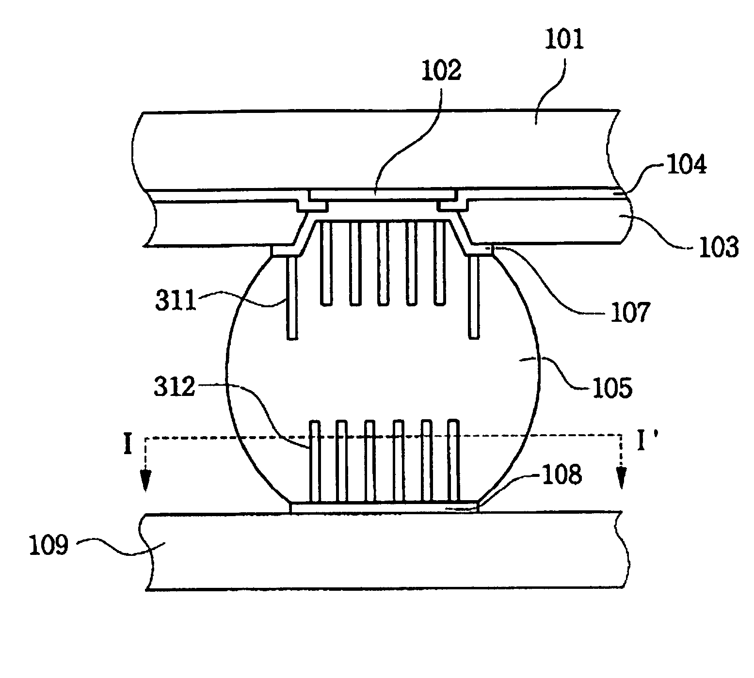 Reinforced solder bump structure and method for forming a reinforced solder bump